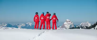 Skilehrer/innen der Skischule Hoch-Ybrig