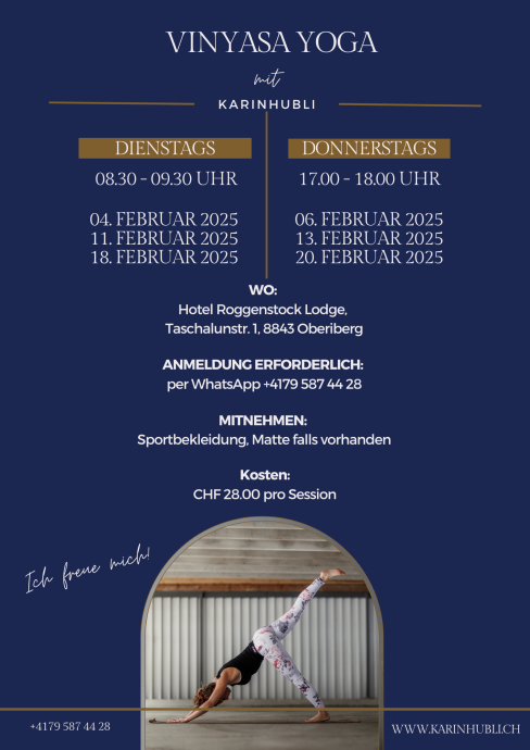 Flyer Gäste Yoga